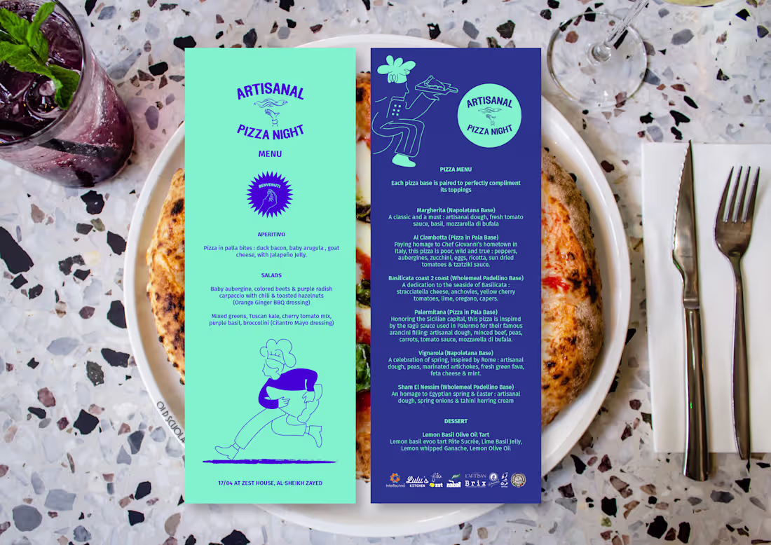 Cover image for Artisanal Pizza Night