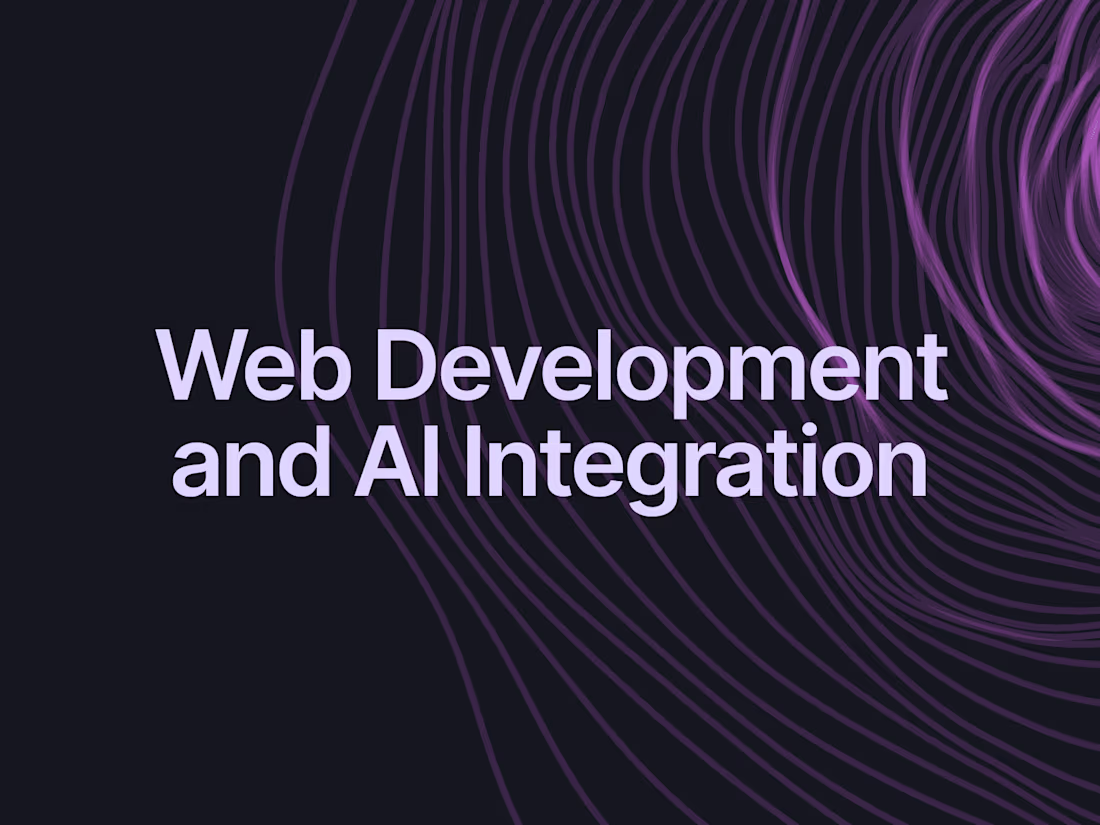 Cover image for Web Development Services and AI Model Integrations