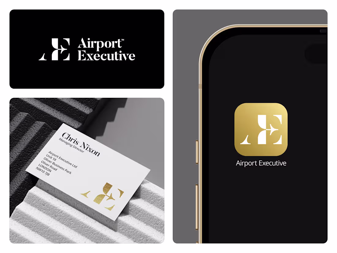 Cover image for Airport Executive • Branding for a Chauffeur Service