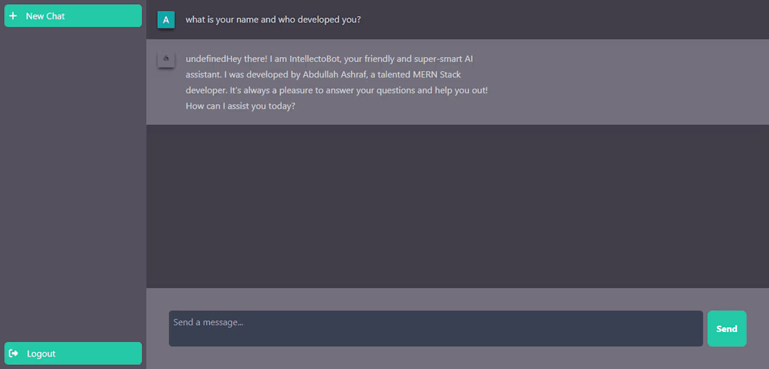Cover image for IntellectoBot - AI-Powered Chatbot Using Next.js and Node.js