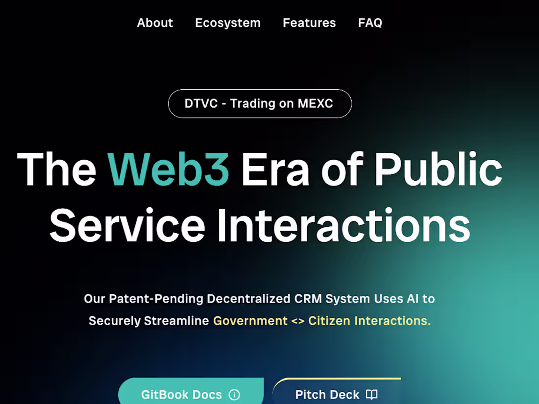 Cover image for Decentralized CRM System for Government