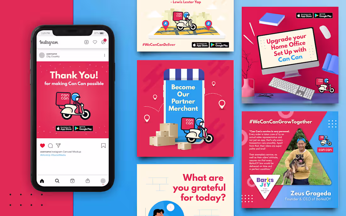 Cover image for CanCan PH Social Media Graphics