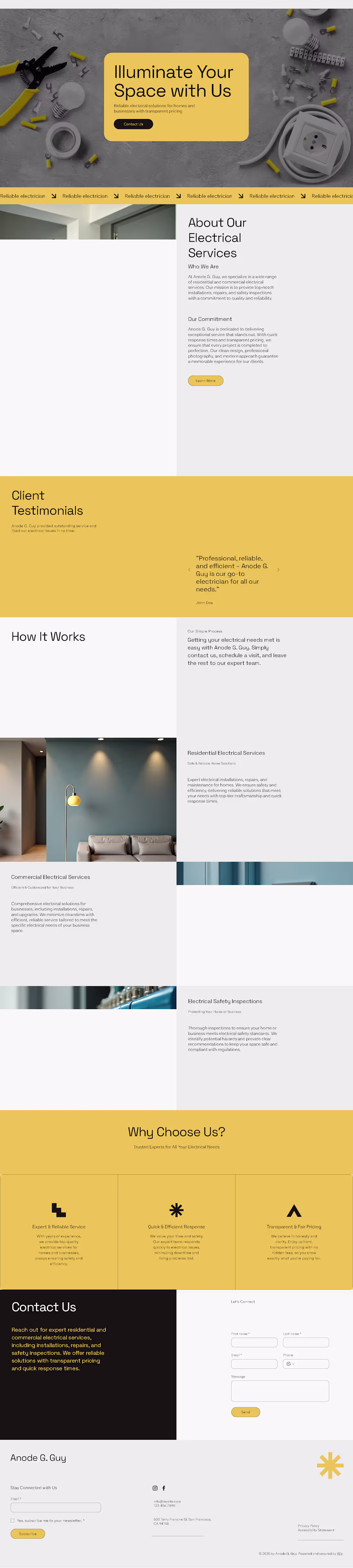 Cover image for Electrical service businesses need websites that clearly com...