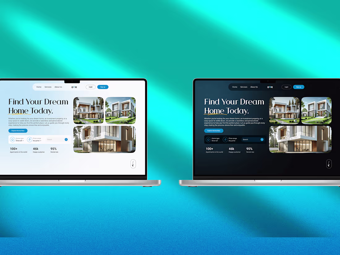 Cover image for Make Finding a Home Easy: Real Estate Website Design