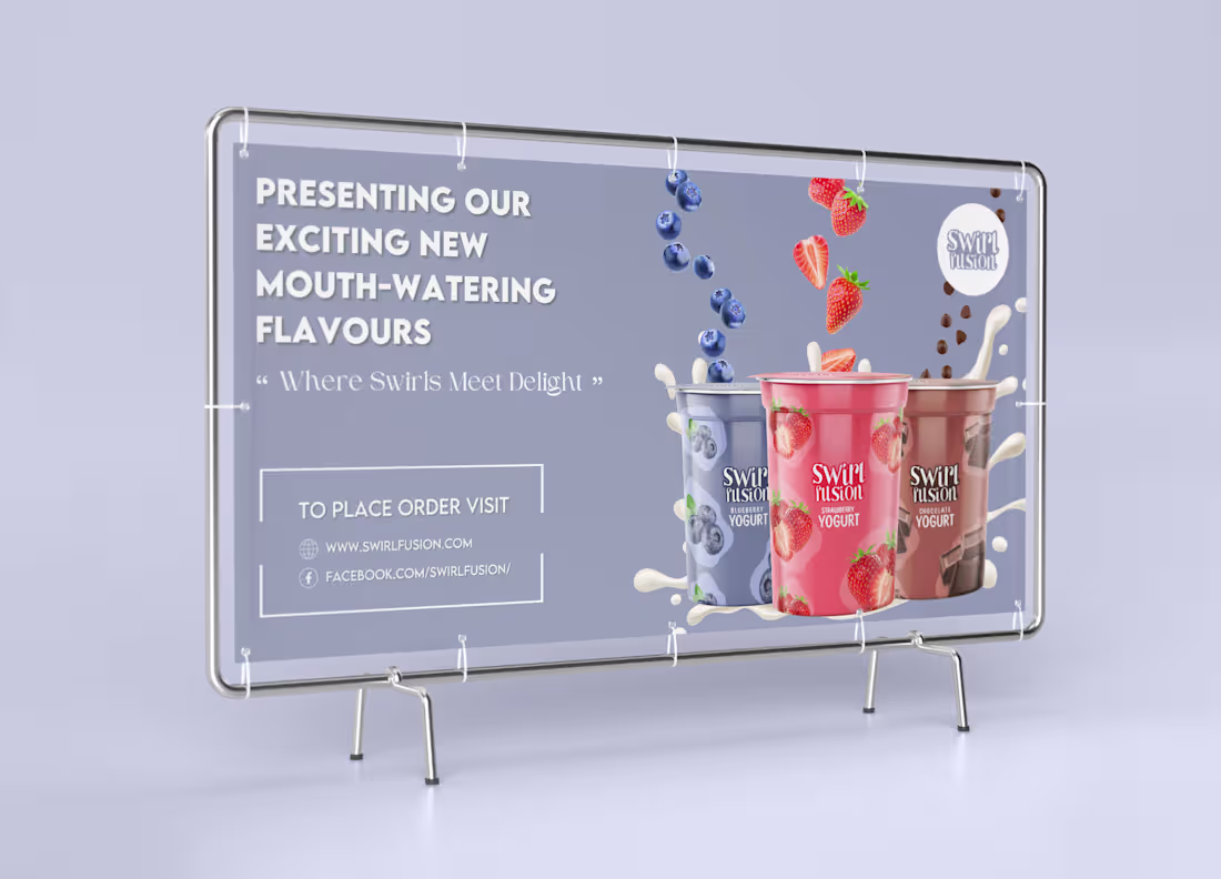 Cover image for Branding For Swirl Fusion