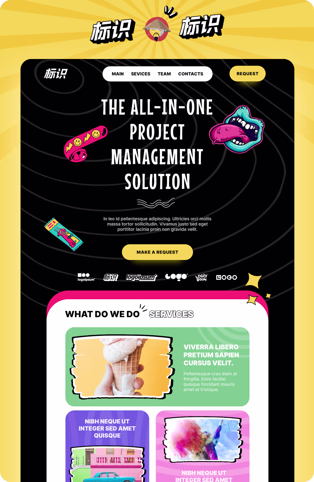 Cover image for NName Landing Page Design