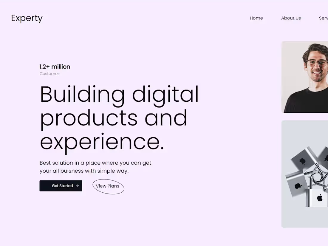 Cover image for Service Landing Page