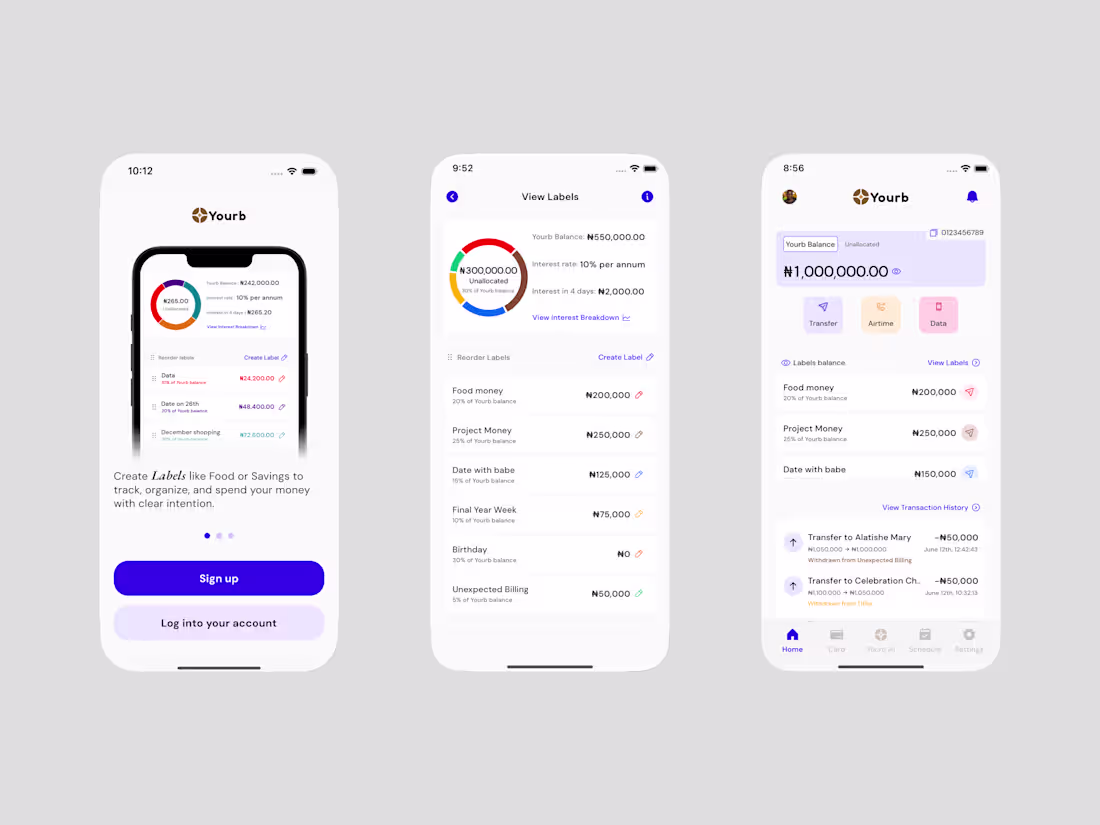 Cover image for Yourb Mobile App Development