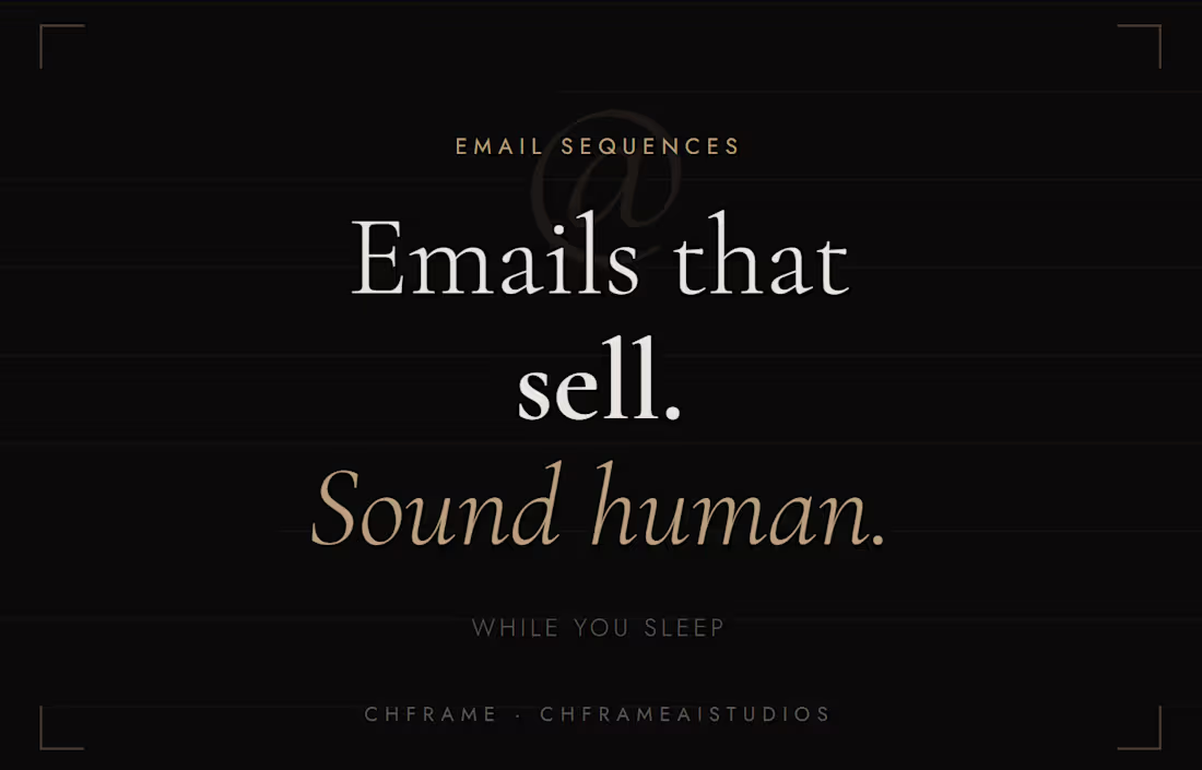 Cover image for Email Marketing Sequences for Coaches & Consultants