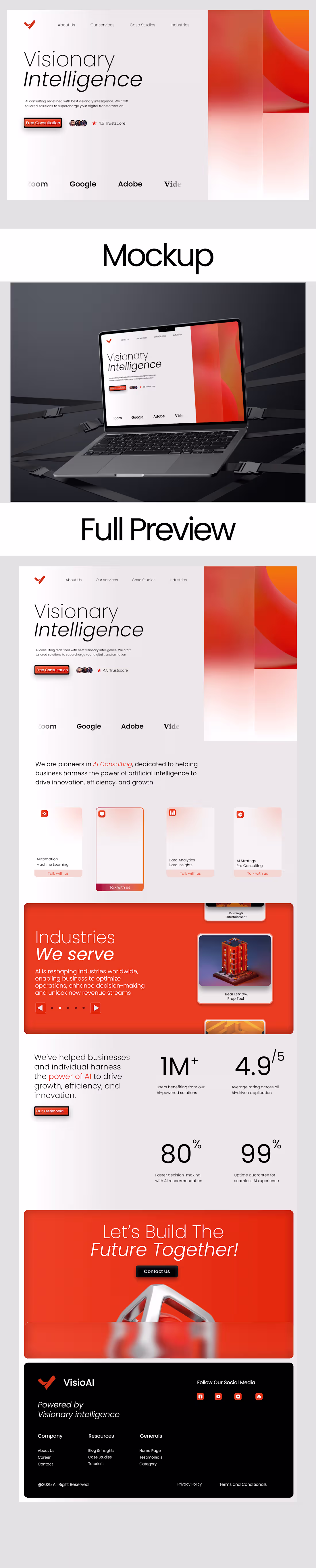 Cover image for Visonary Intelligence(Recreation)