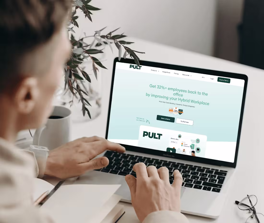 Cover image for Pult - Website Development