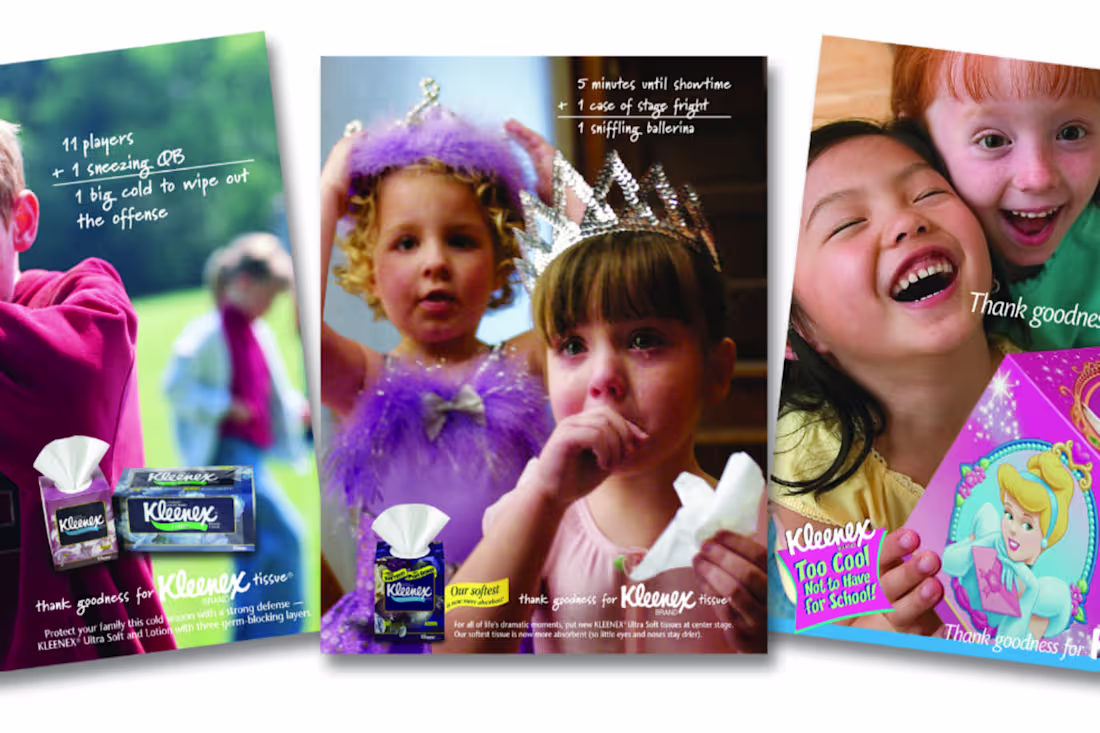 Cover image for Consumer Ads and FSI's for Kleenex