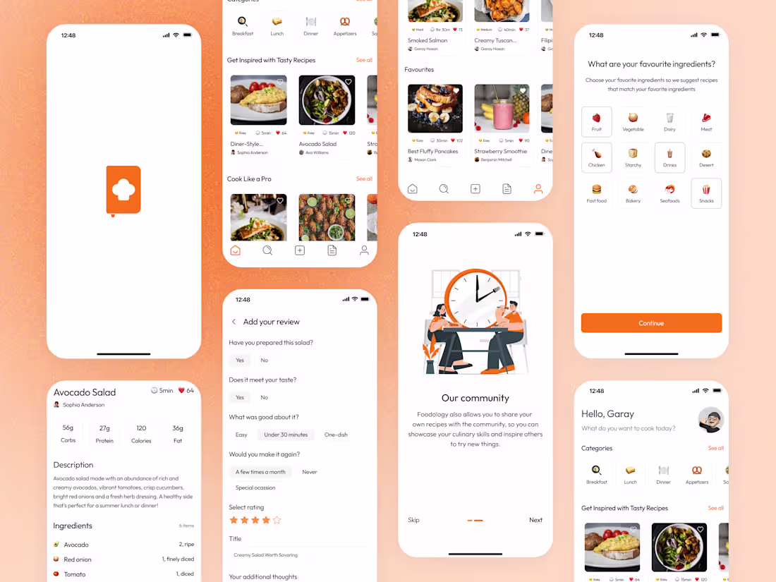 Cover image for Foodology | Food Recipe | UI Design