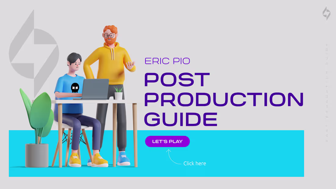 Cover image for Eric Pio Post Production Guide