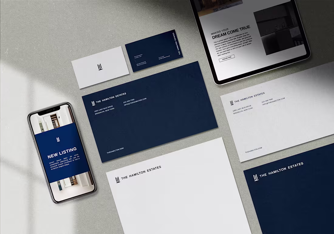 Cover image for The Hamilton Estates