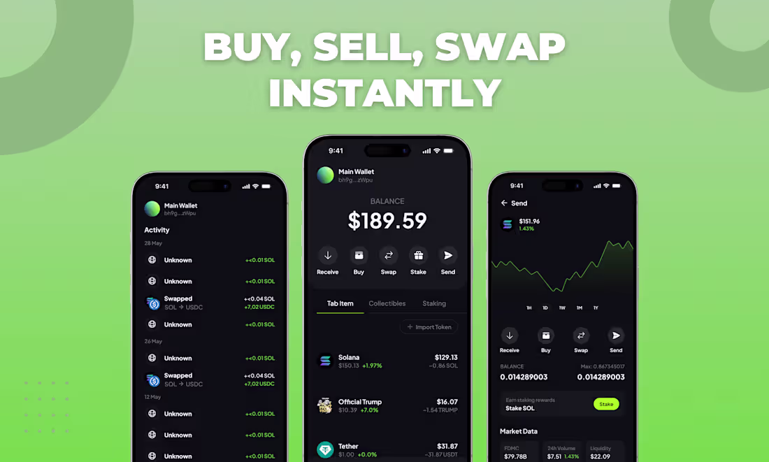 Cover image for SwiftVault Digital Wallet App 