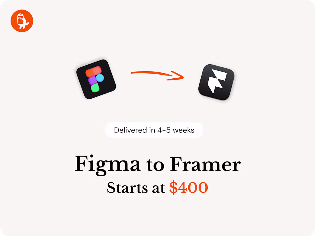 Cover image for Figma to Framer