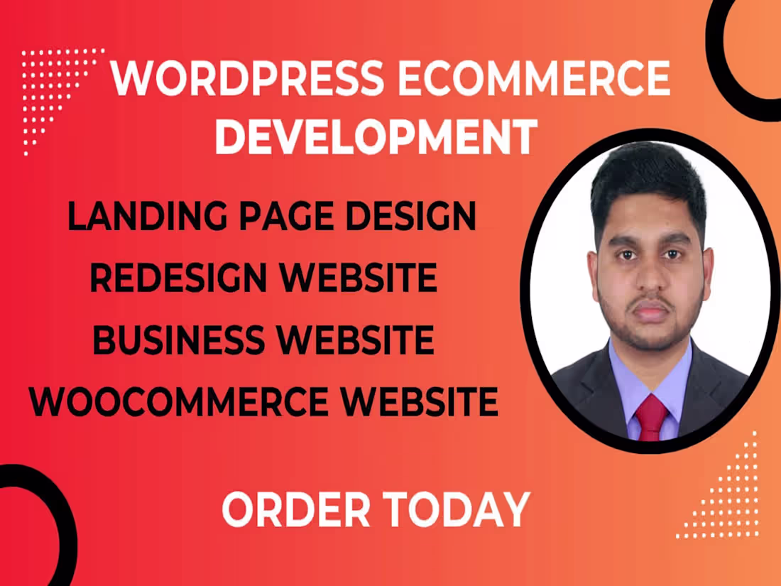 Cover image for WordPress Website Design and Development