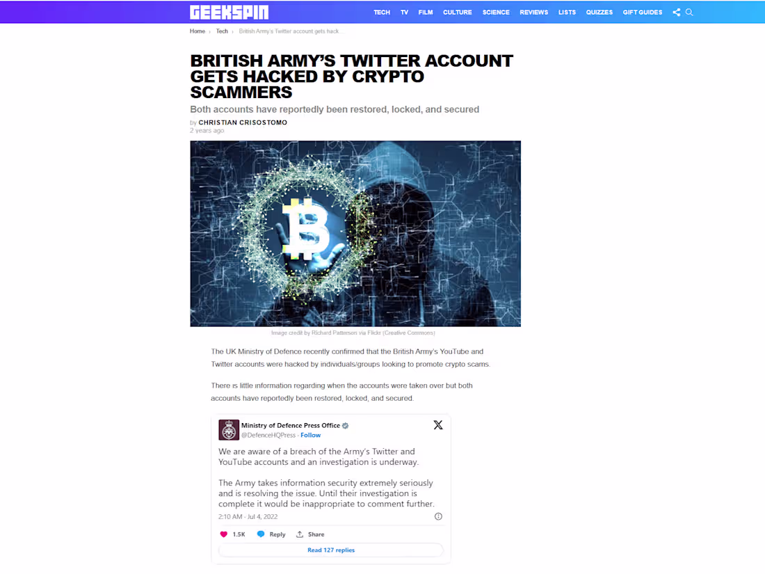 Cover image for Consumer Tech News Writer