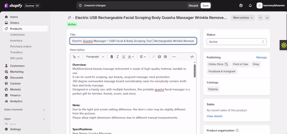 Cover image for I optimised product listings to
