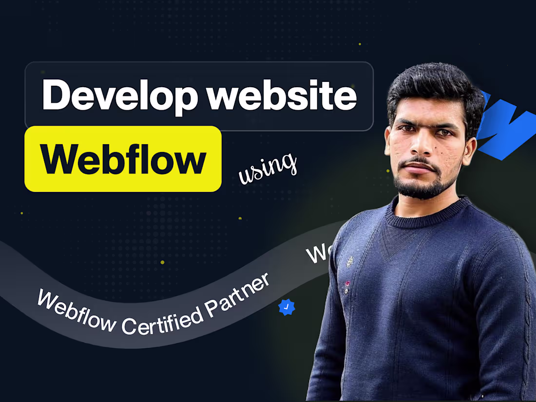 Cover image for Webflow Website [Design + Build]