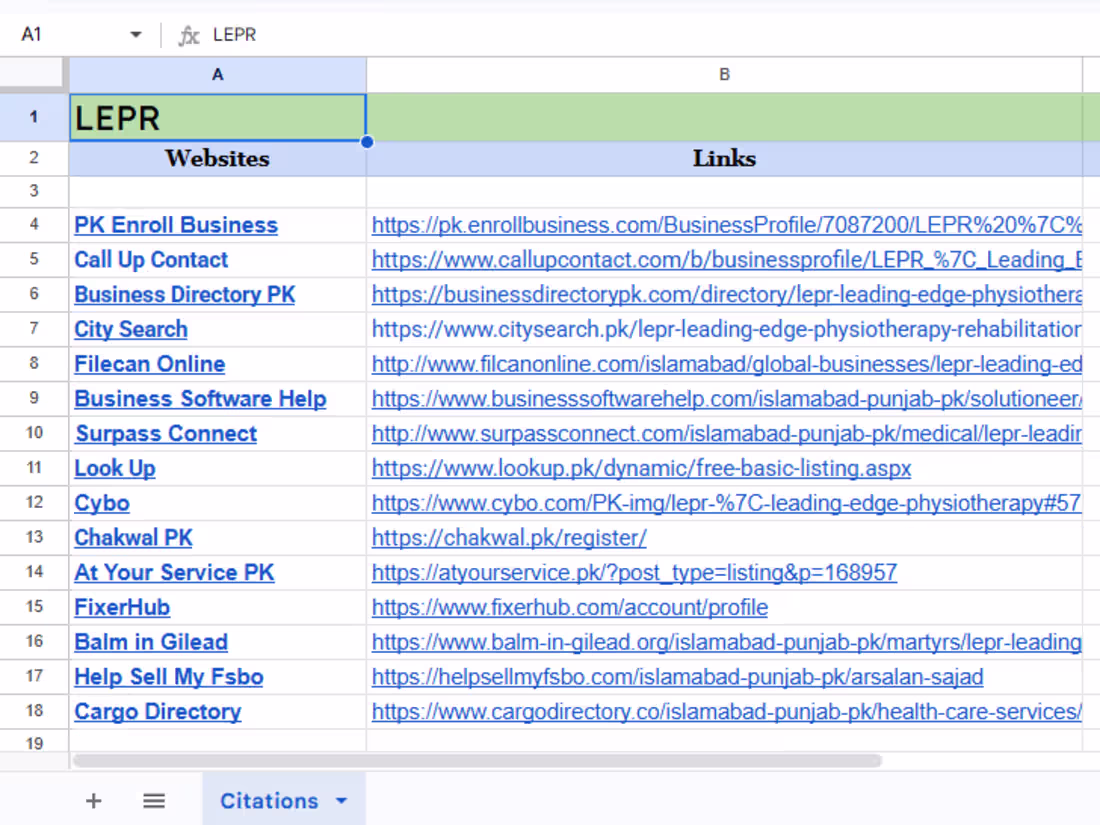Cover image for Local SEO & Citation Building