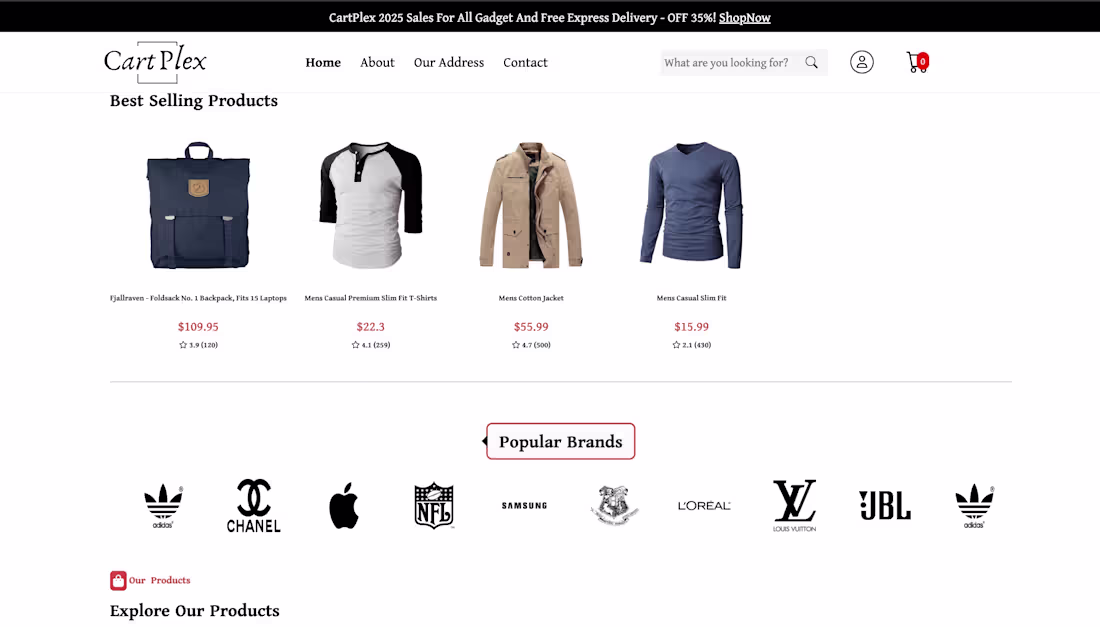 Cover image for Cartplex E-Commerce Website Development