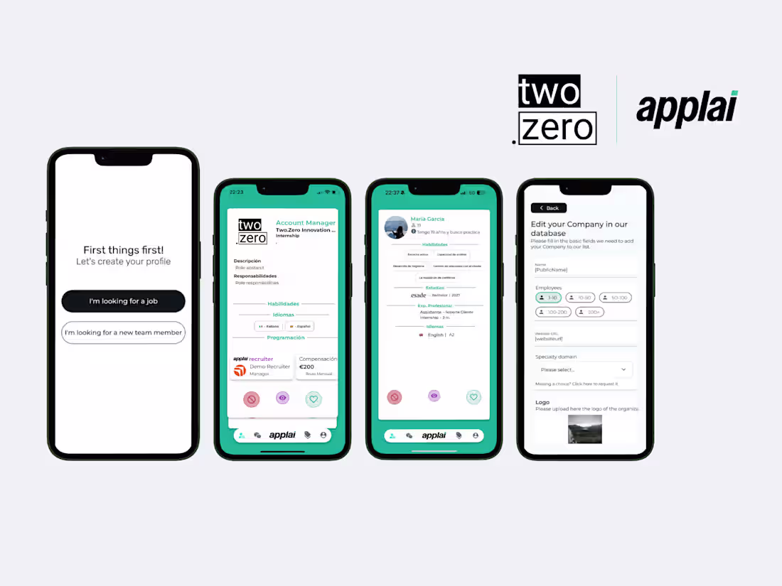 Cover image for Applai – Matching Platform for Internships & Talent Discovery