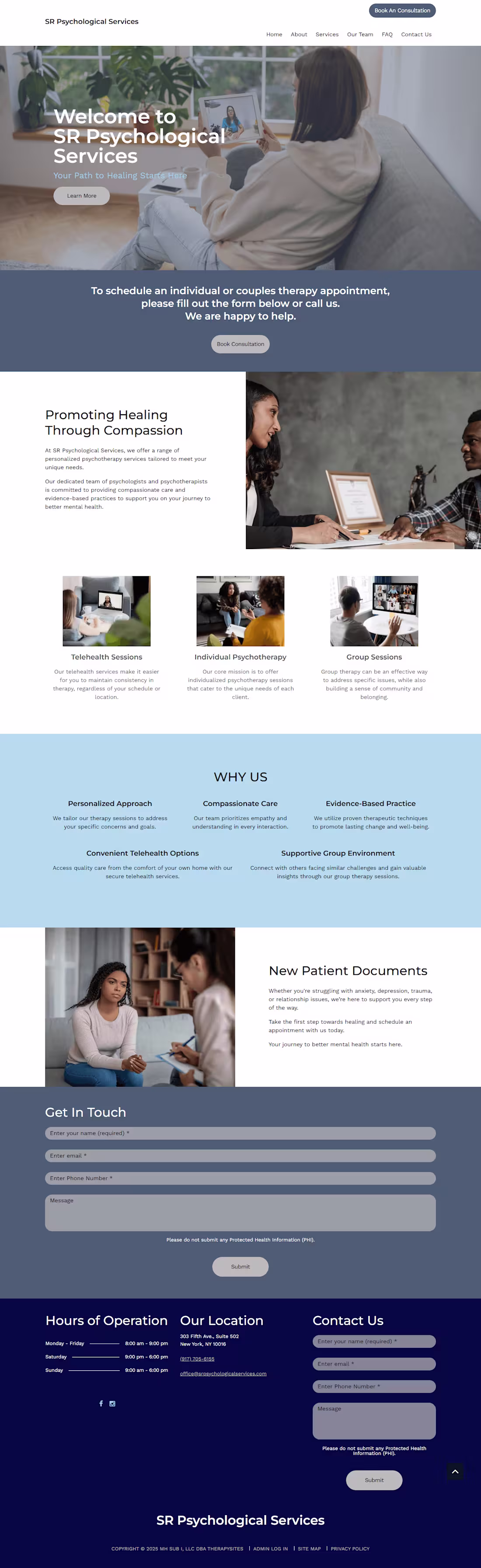 Cover image for Website Design for a Modern Healthcare Provider