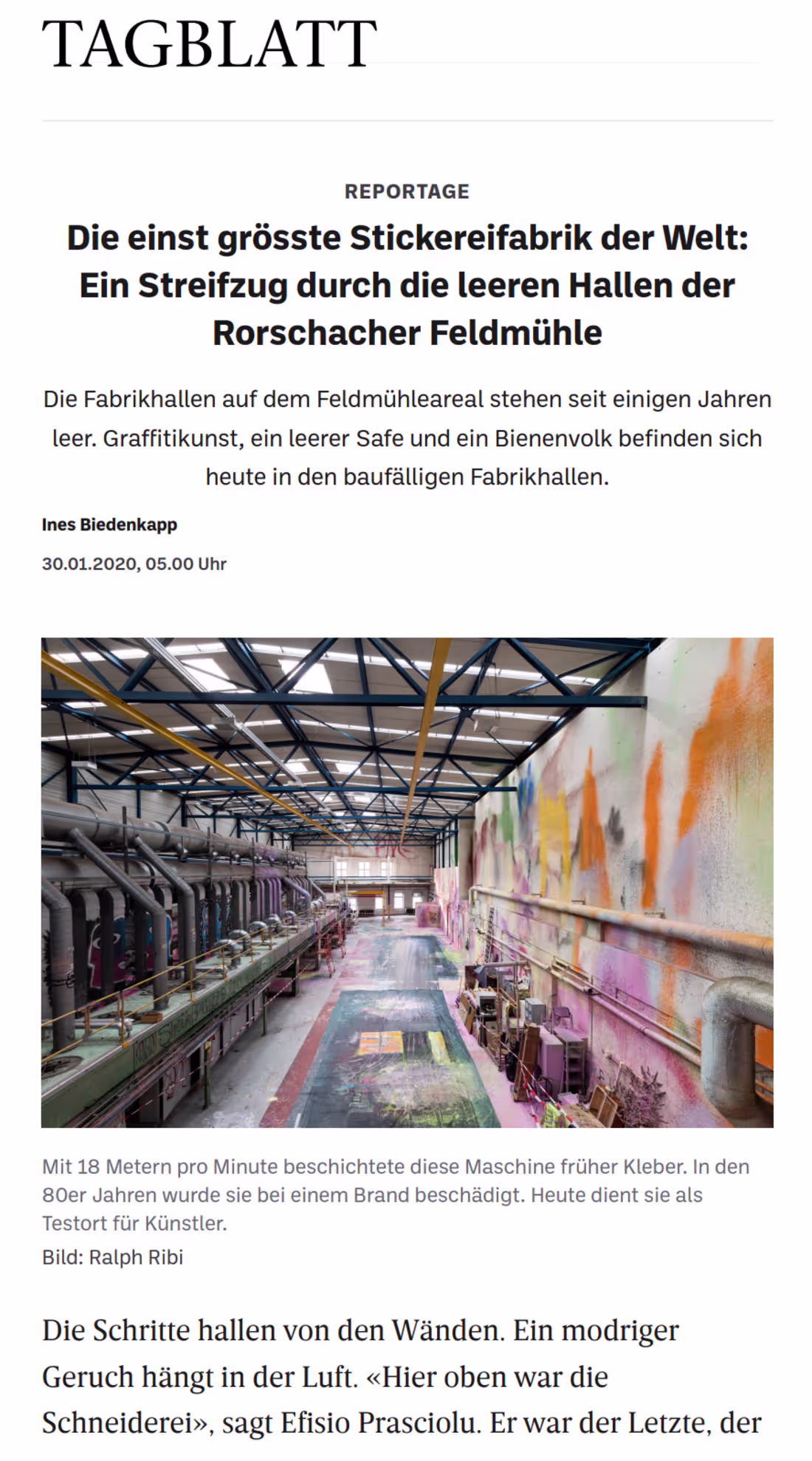 Cover image for Editorial Article | About a Lost Place