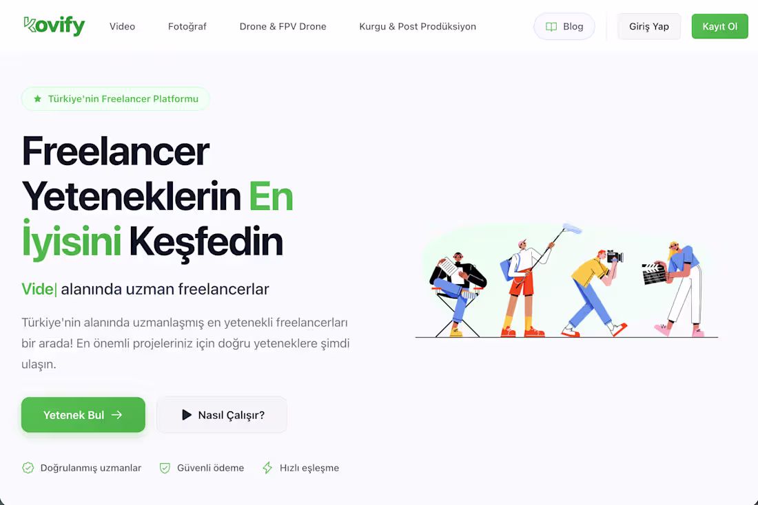 Cover image for Freelancer marketplace connecting clients with