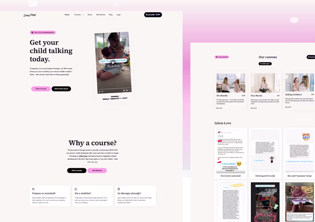 Cover image for Daisy Plays — Child Development