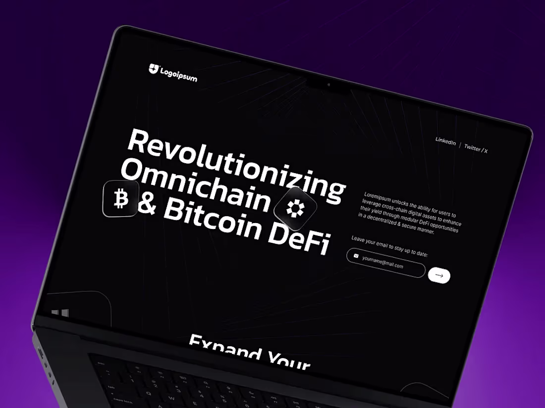 Cover image for Cross-Chain DeFi Innovation Website