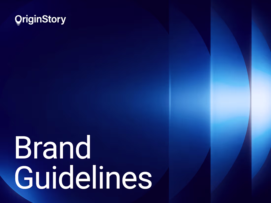 Cover image for Origin Story - Brand Identity & Guideline