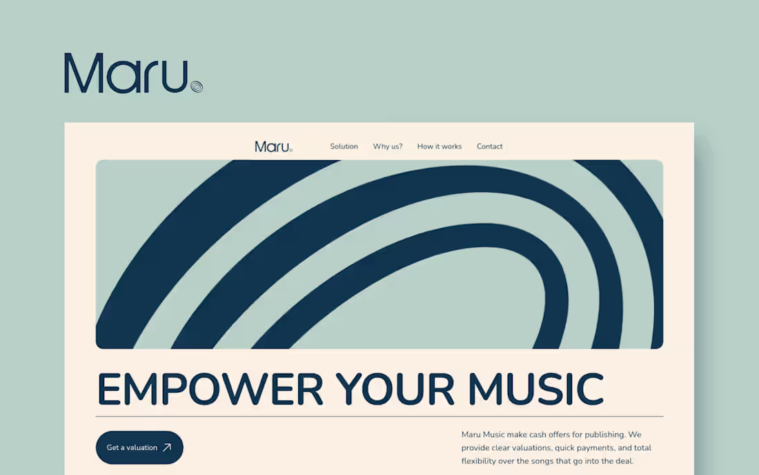 Cover image for Music Representation and Royalty Management Brand 