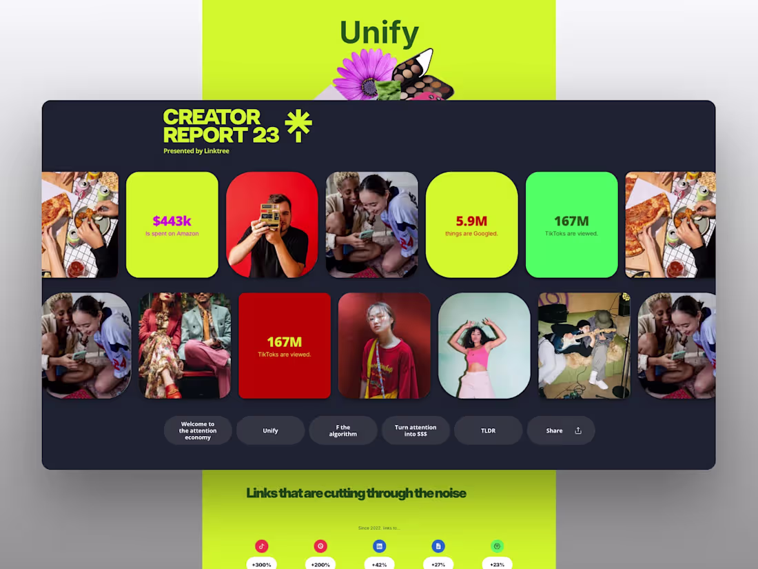 Cover image for Custom Framer Website Design for Linktree