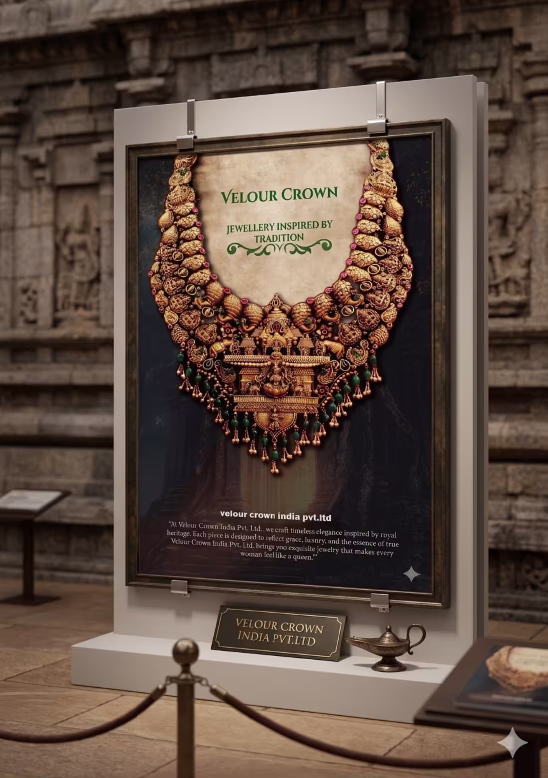 Cover image for The Velour Crown: A Masterpiece