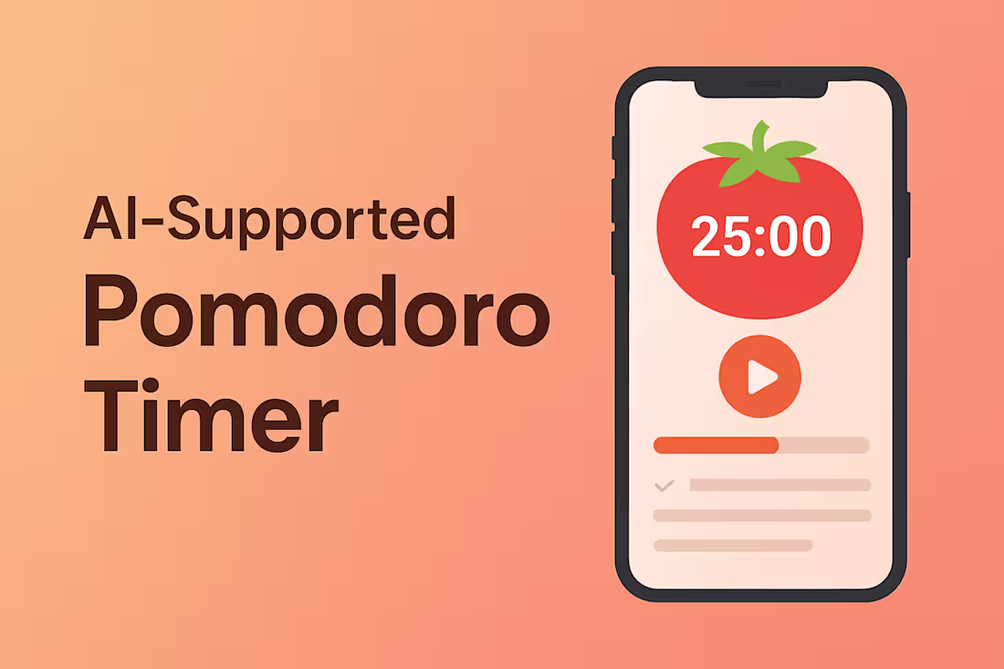 Cover image for AI-Supported Pomodoro Timer