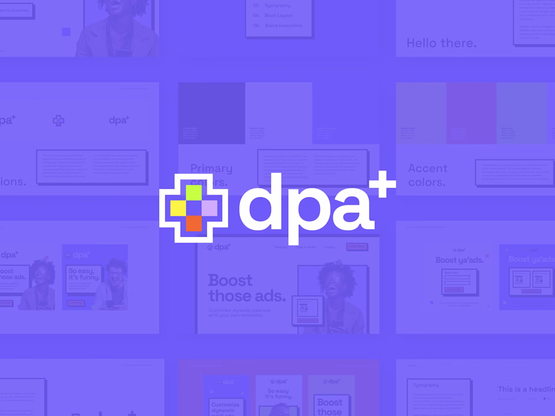 Cover image for DPA+ Brand Identity and Website Design
