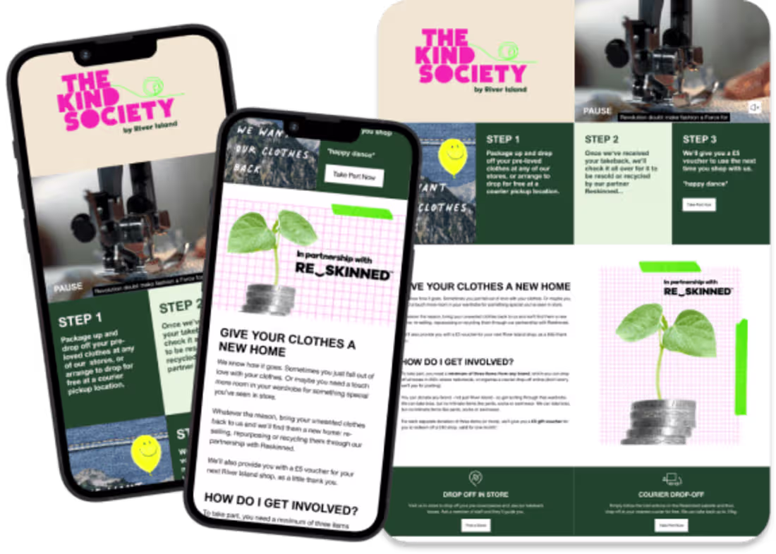 Cover image for River Island Take Back Scheme