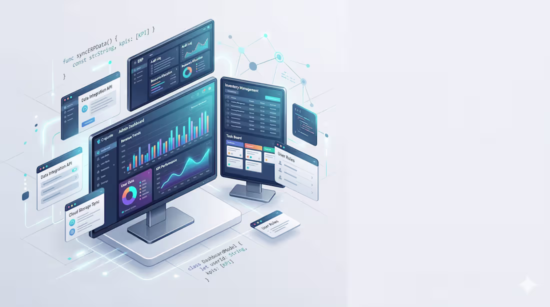 Cover image for AI-Augmented Web Dashboards & Frontend Architecture