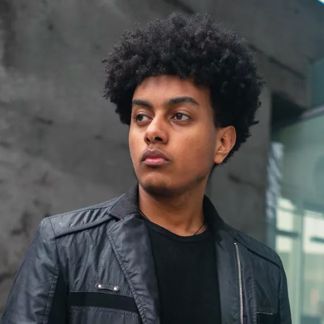 Cover image for Tiktoker and You Tuber ባስልኤል (Bas.g) i edited Modeling photo