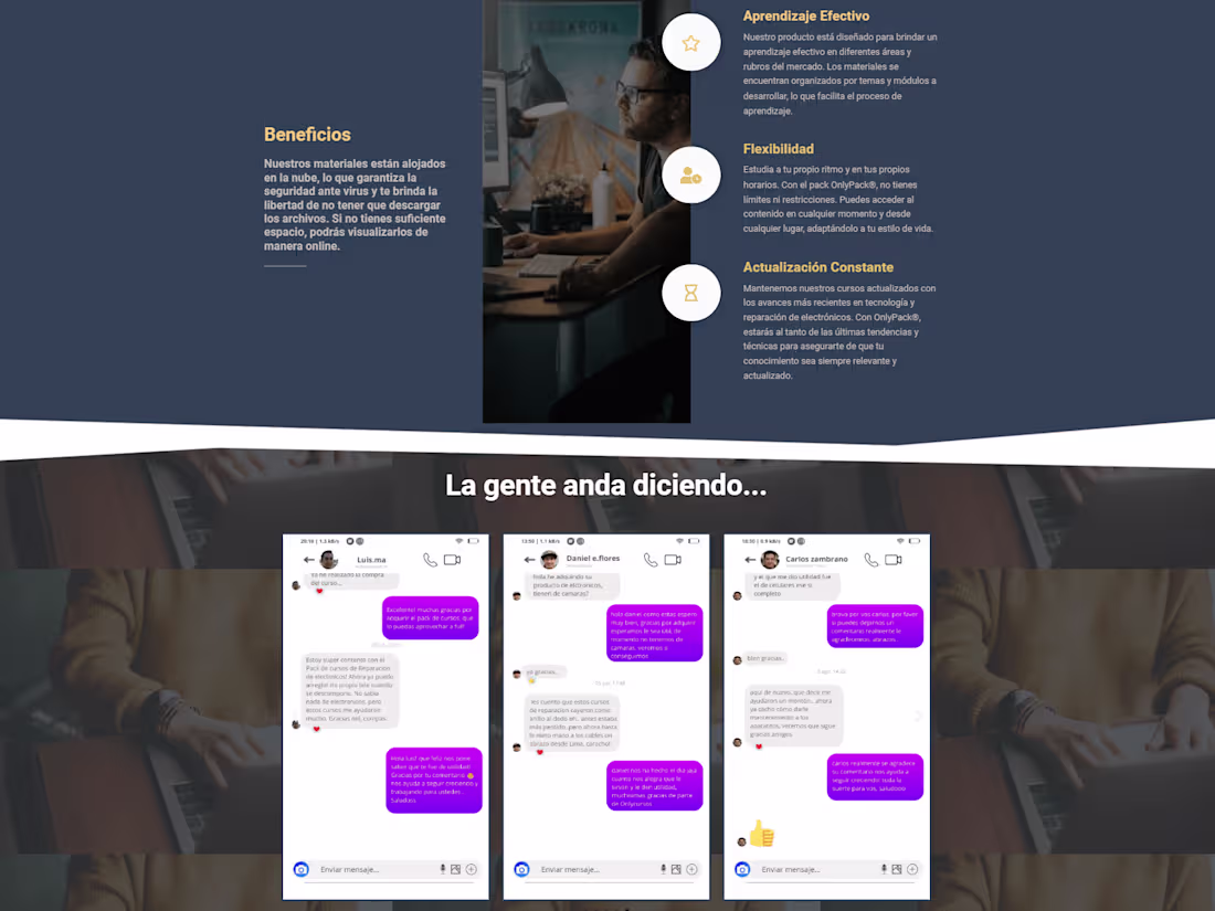 Cover image for Landing page design & creation