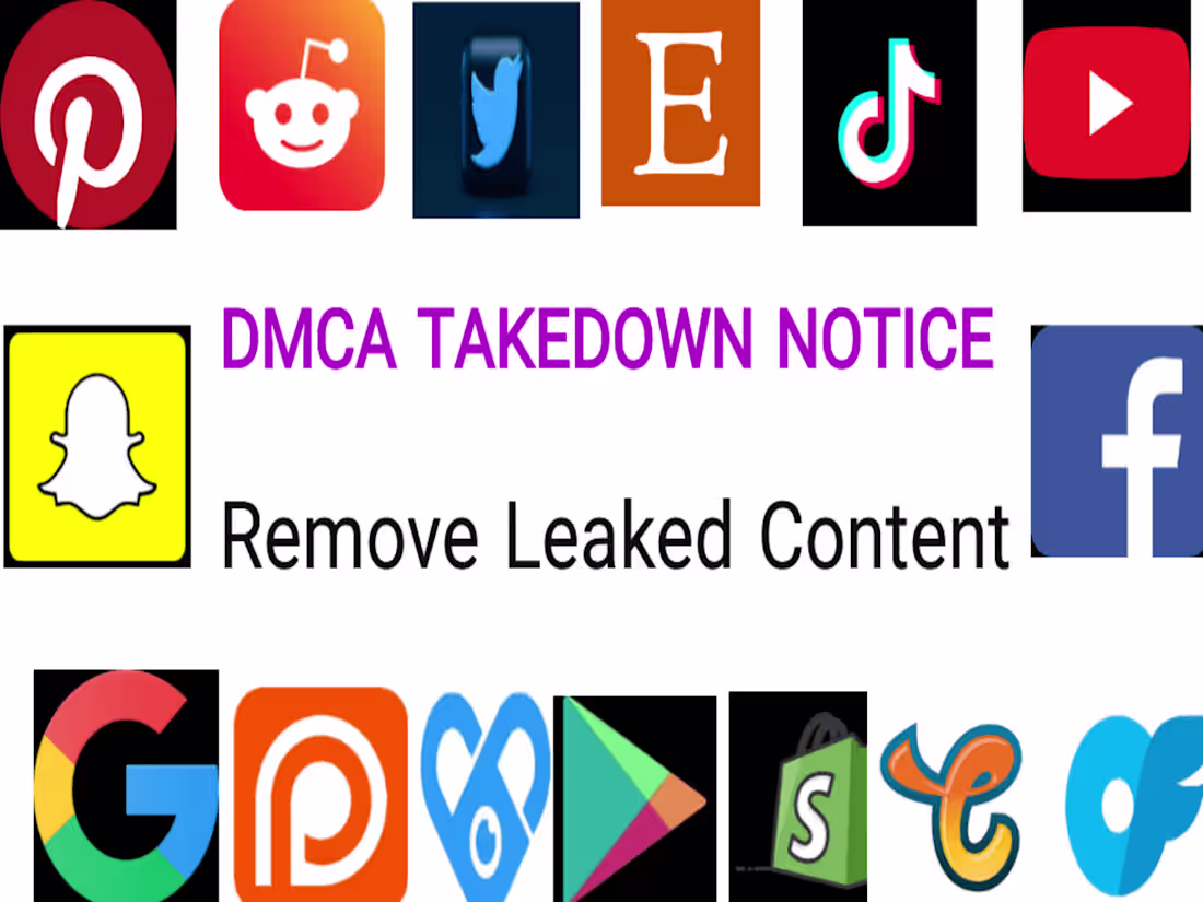 Cover image for I will remove your leaked onlyfans content under dmca 