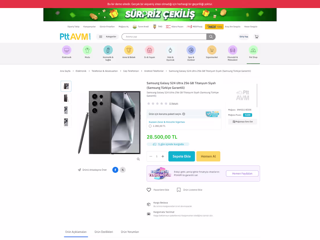 Cover image for PttAvm Clone