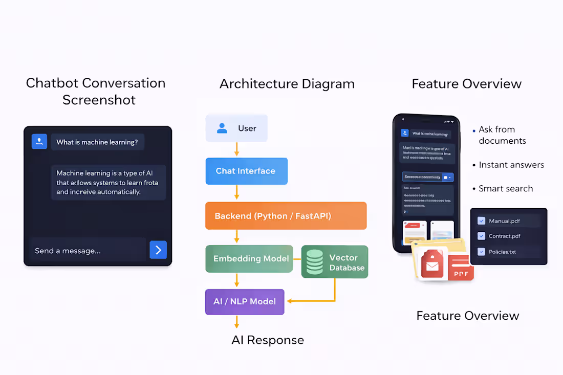 Cover image for I built an AI chatbot