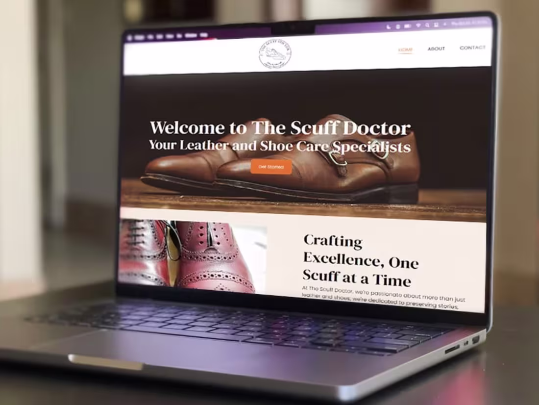 Cover image for The Scuff Doctor - Website Design