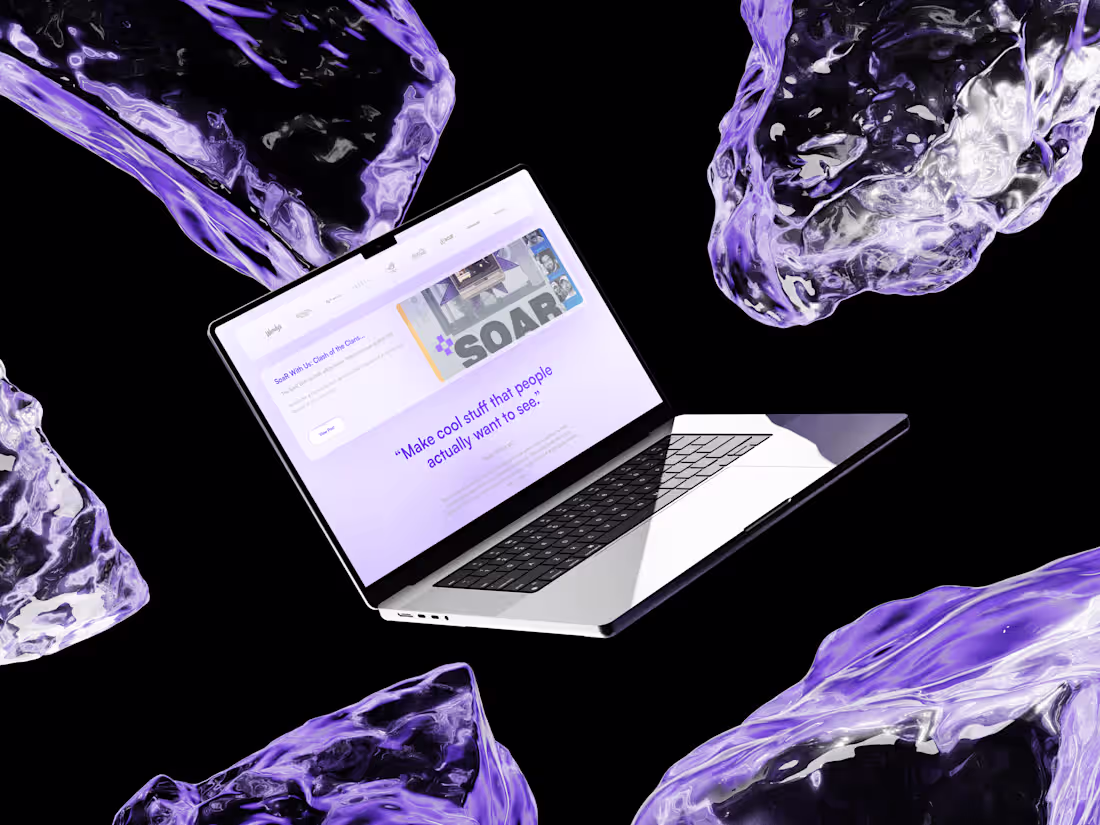 Cover image for Reimagining a fresh visual identity for SoaR Gaming that spe...