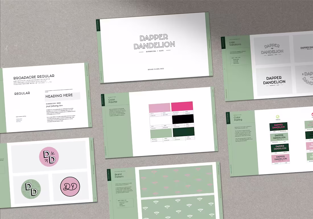 Cover image for Dapper Dandelion Website & Branding Redesign