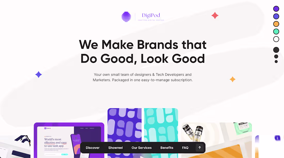 Cover image for DigiPod website Design (https://www.digipod.co.in)